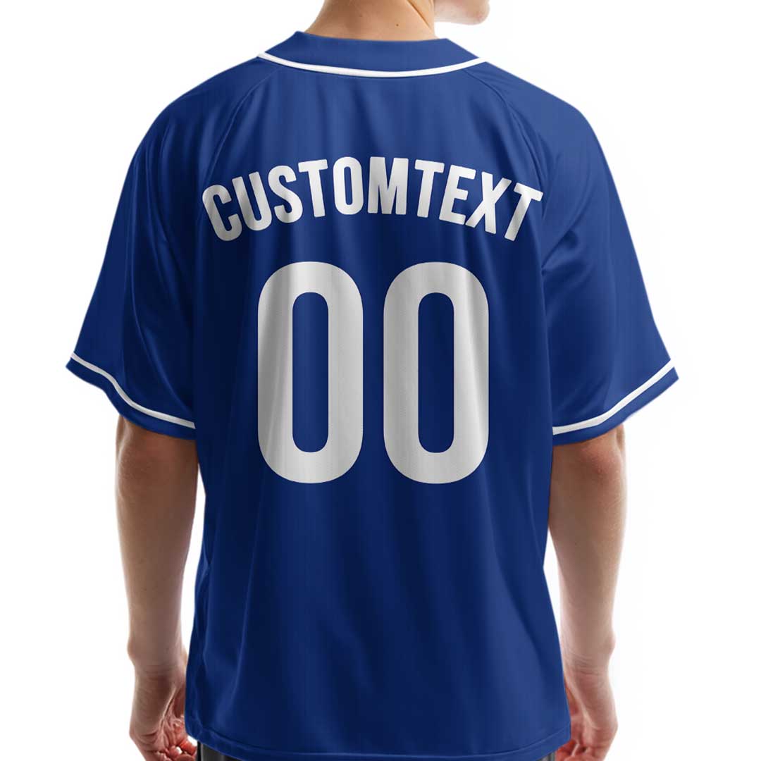 Baseball New York Flag State Series - Custom All Over Print Baseball Jersey