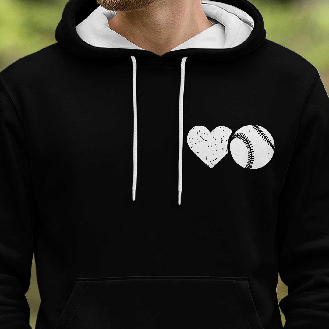 Simple Man Formula - Custom Black Baseball Hoodie