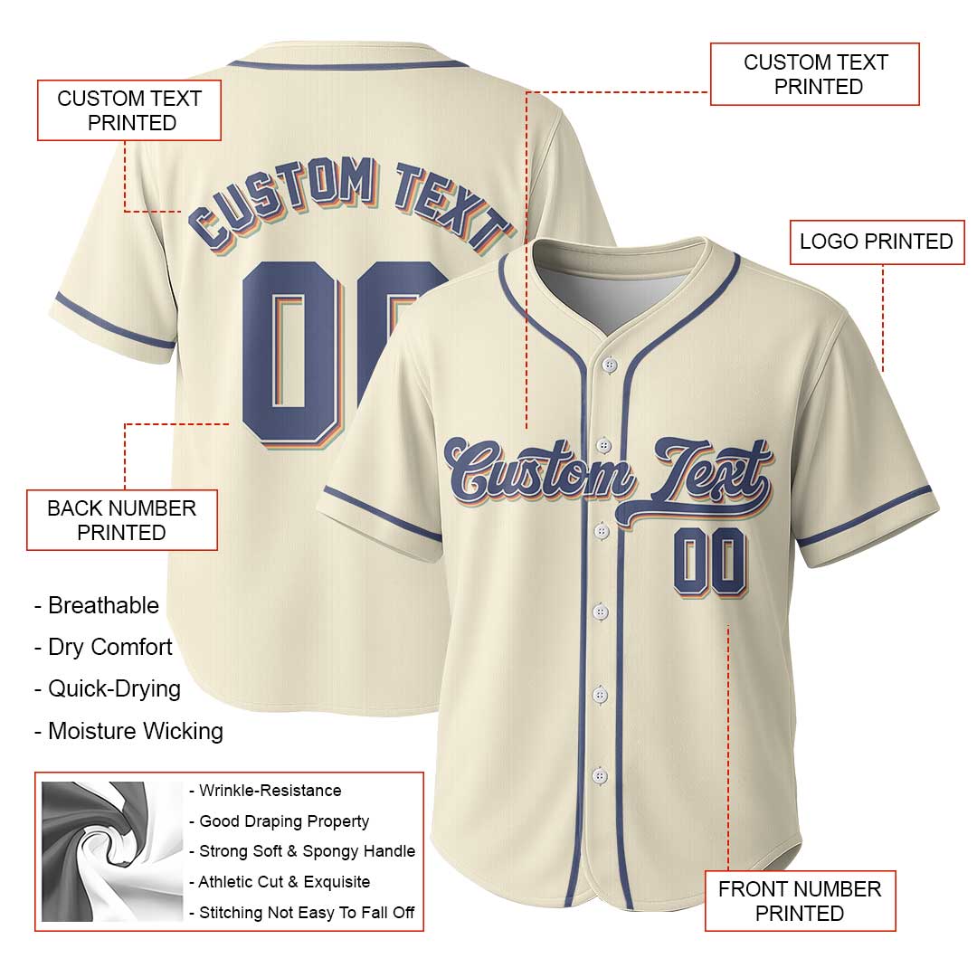 Custom Vintage Baseball Jersey With Retro Style