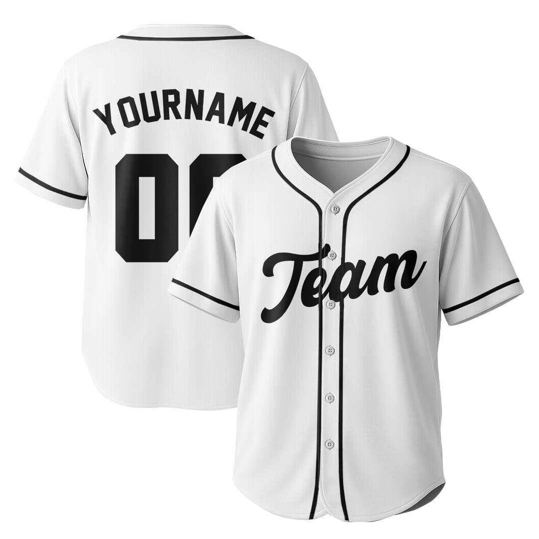Custom Baseball Jersey with Grey Navy White Color