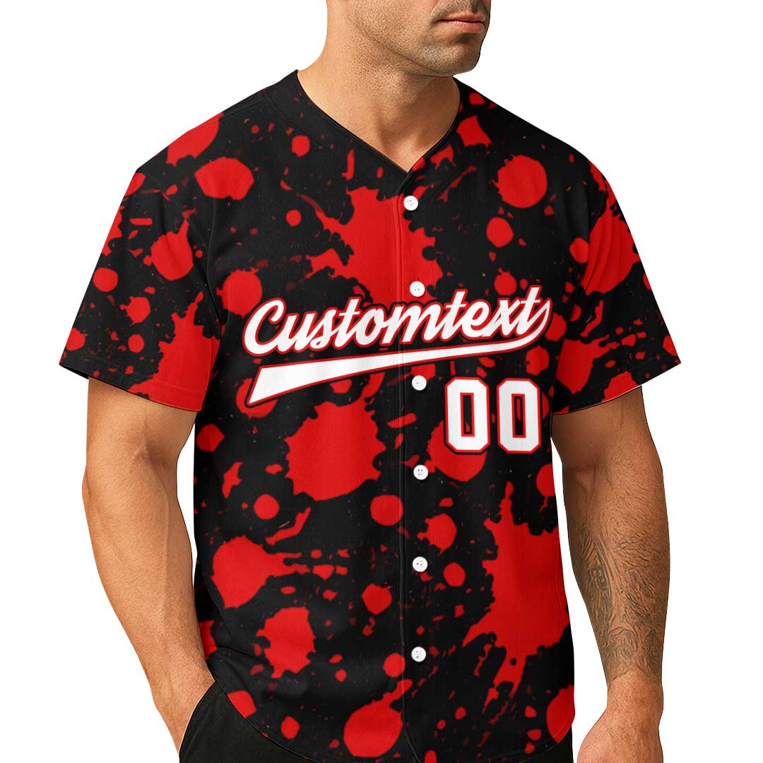 Trick Or Pitch Zombie - Custom Black Baseball Jersey