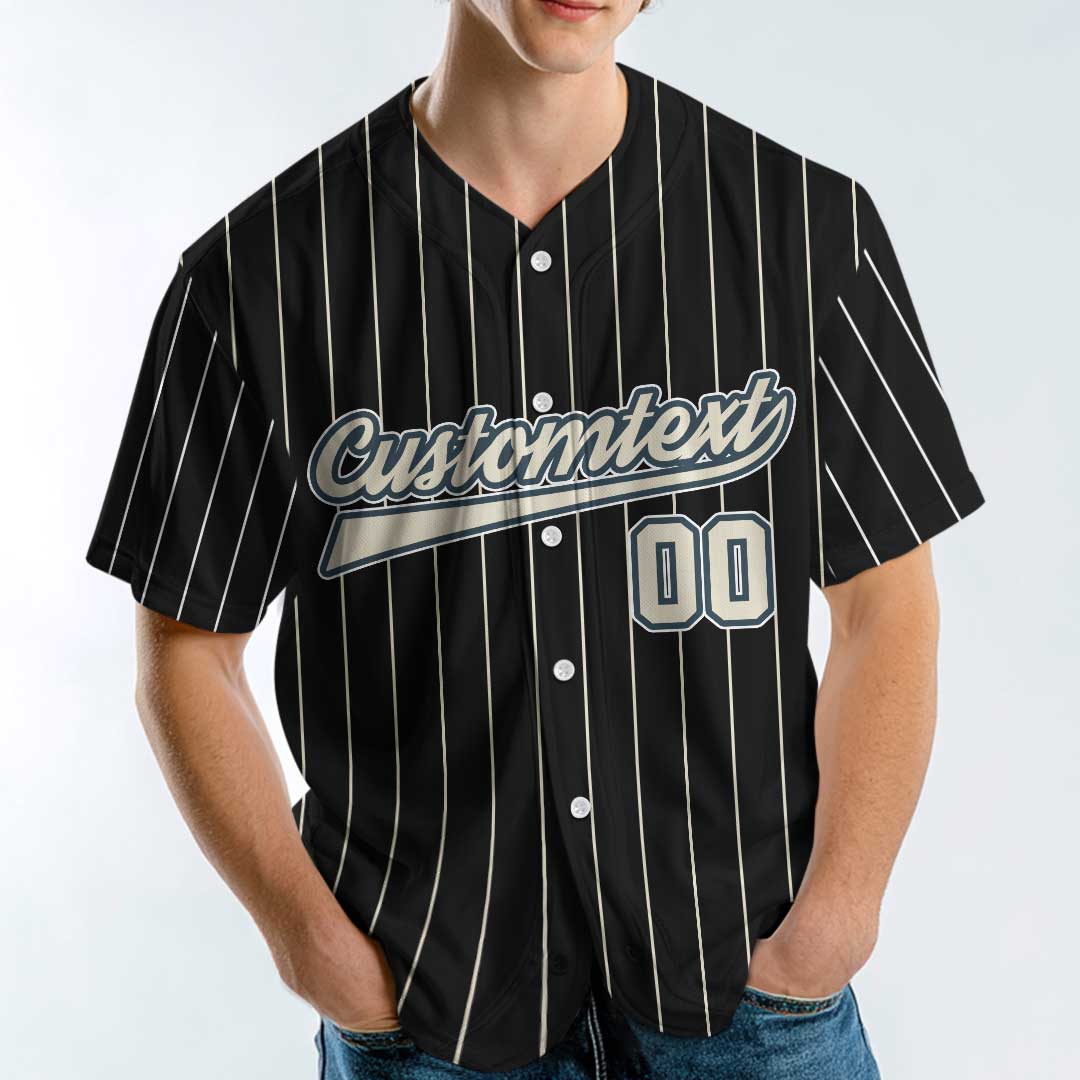 Long Live Halloween - Custom Black Halloween Baseball Jersey