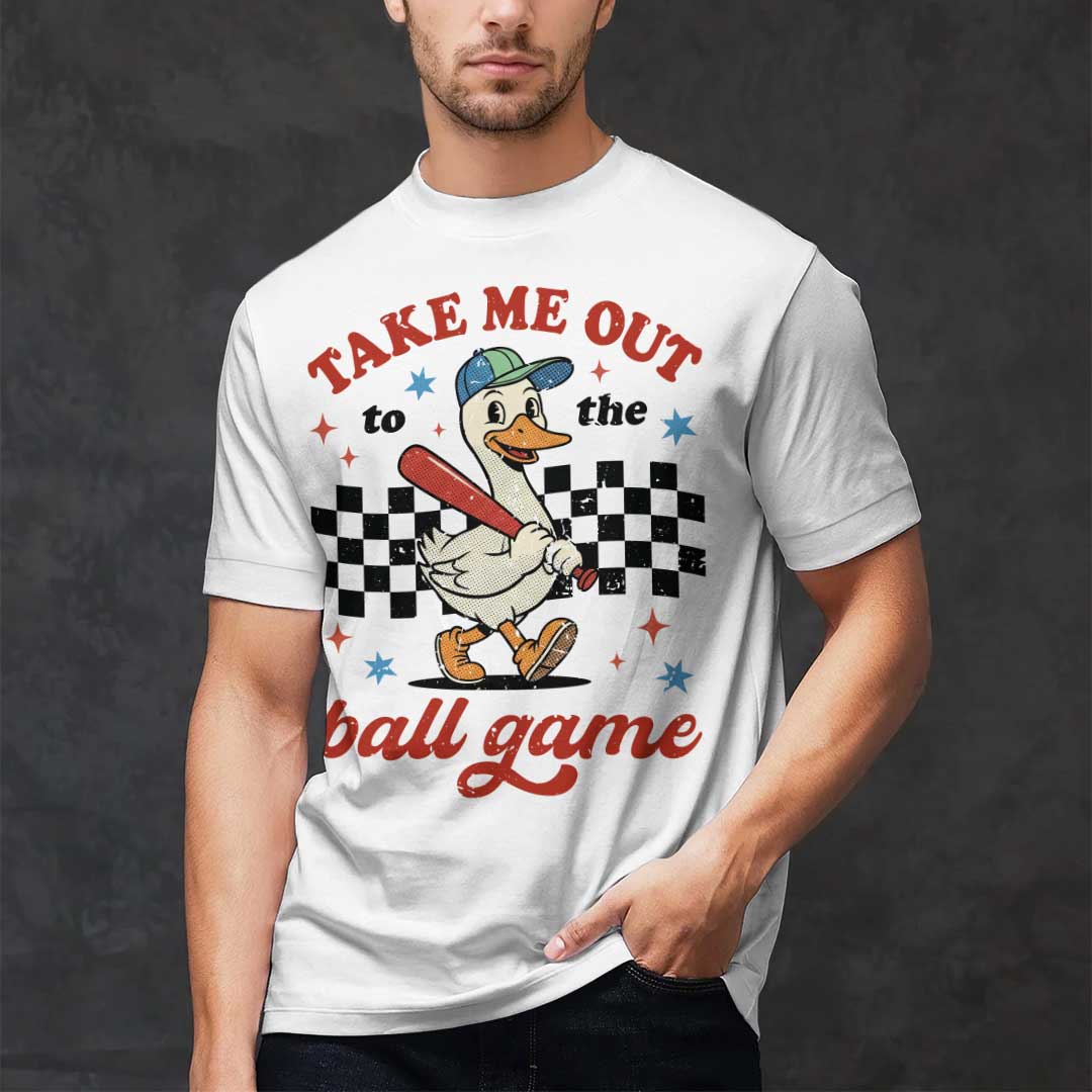 Take Me Out To The Ball Game Baseball T-Shirt