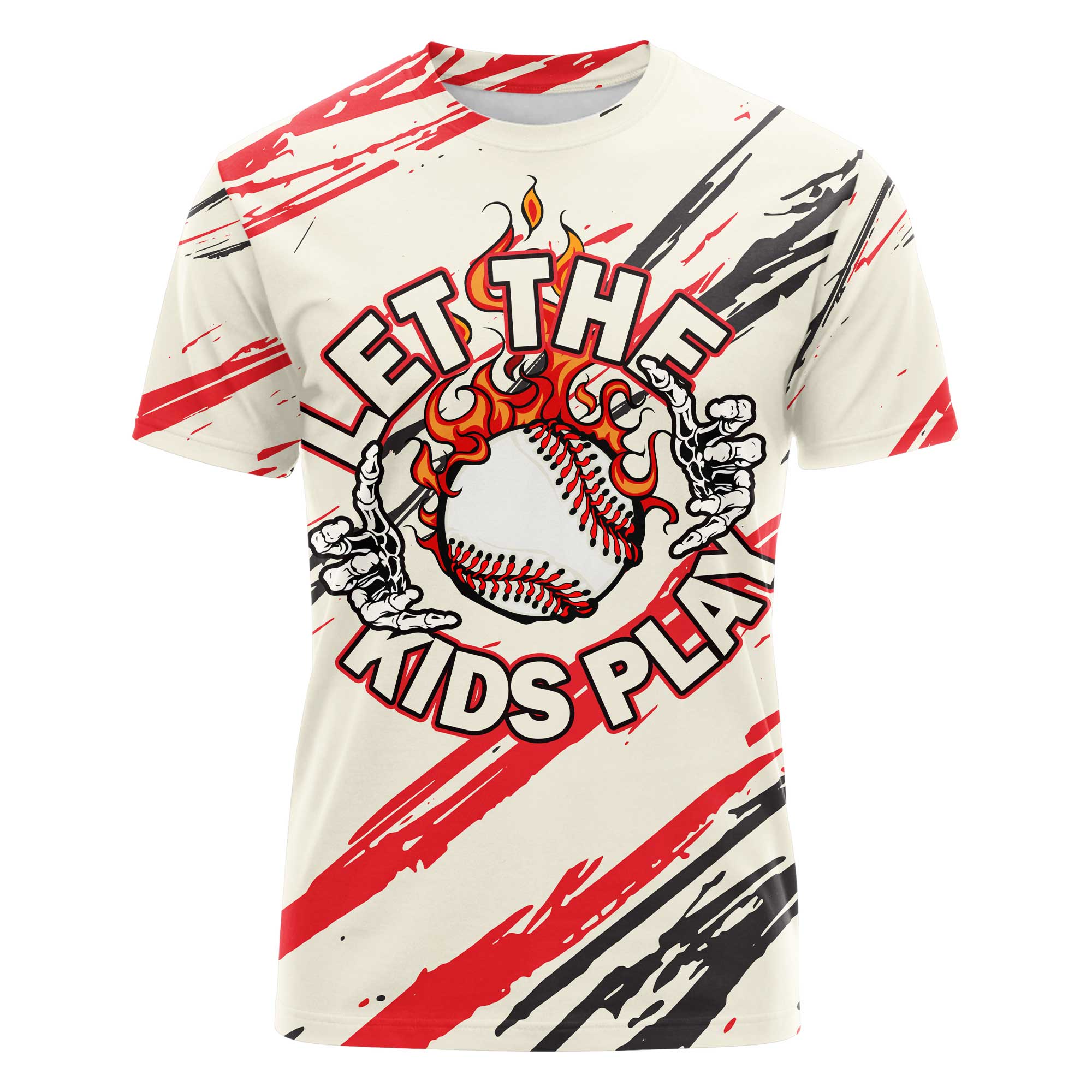 Let The Kids Play All Over Print T-Shirt