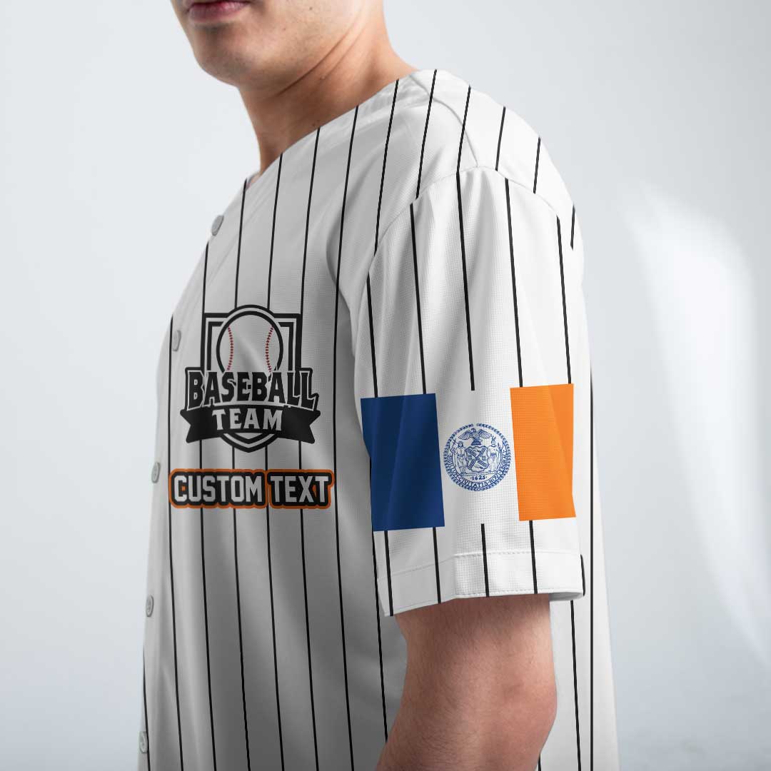 Baseball New York Beaver State Series - Custom All Over Print Baseball Jersey