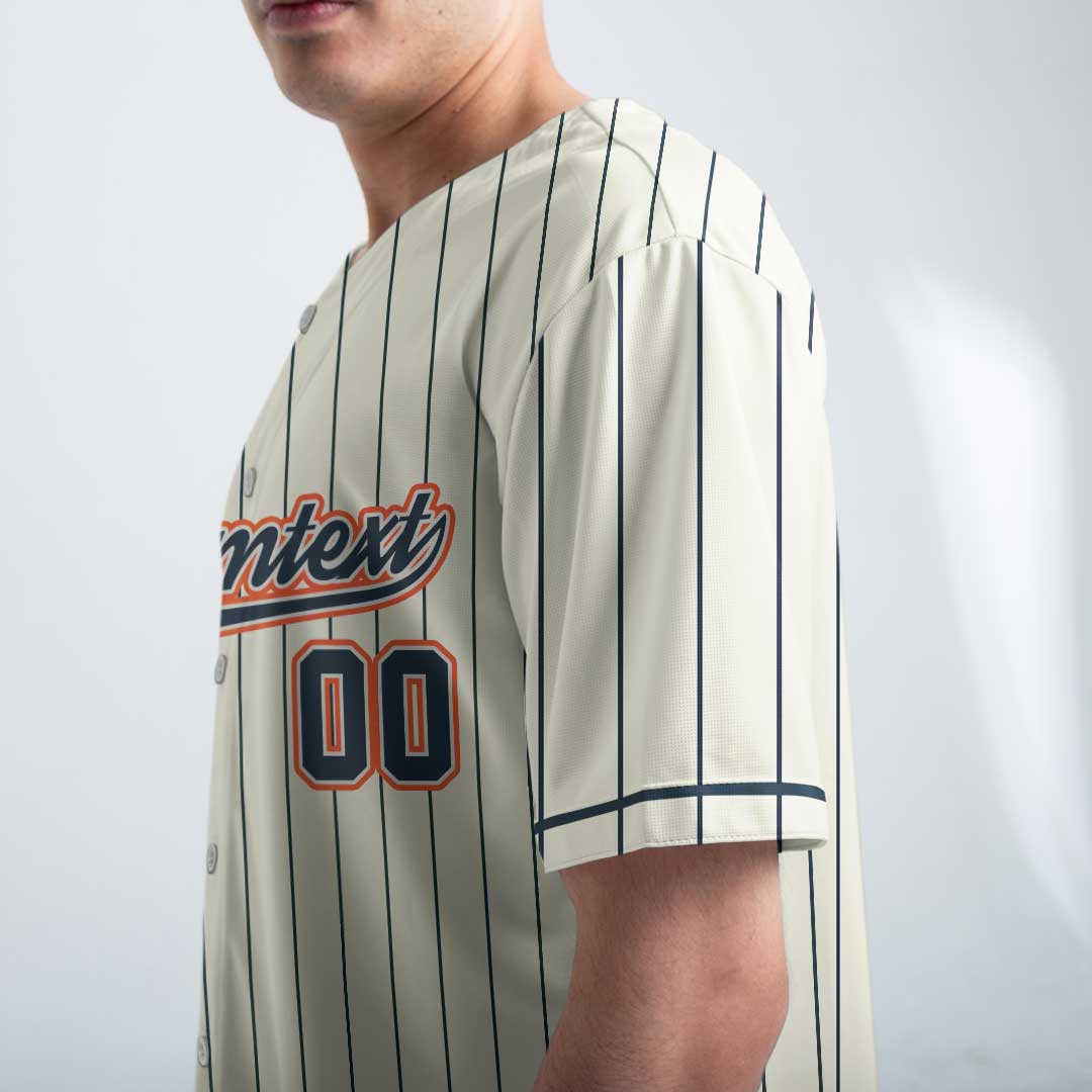 Bold Moves Big Dreams - Custom Cream Baseball Jersey