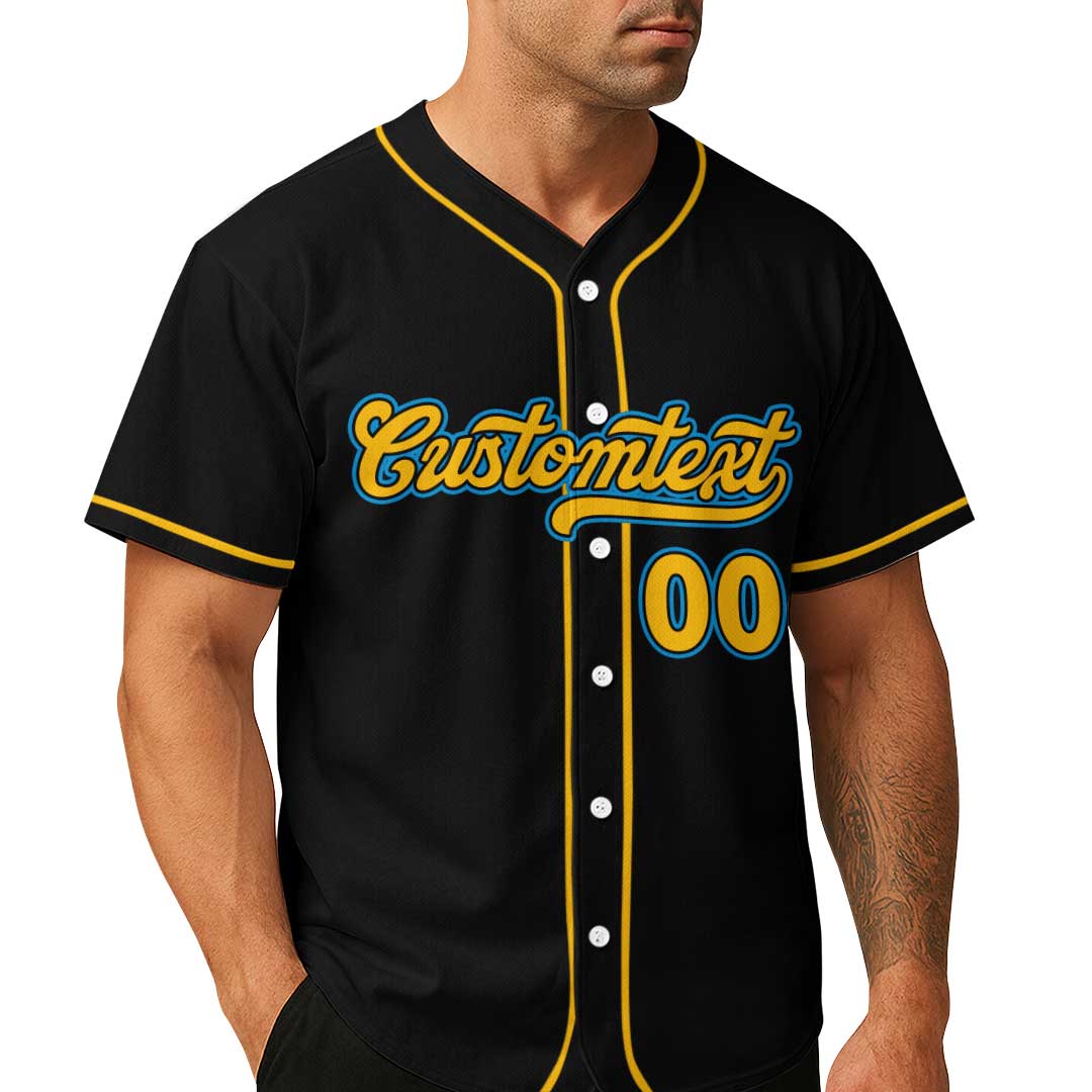 Dust On My Bones Dirt On My Drip - Custom Black Skull Baseball Jersey