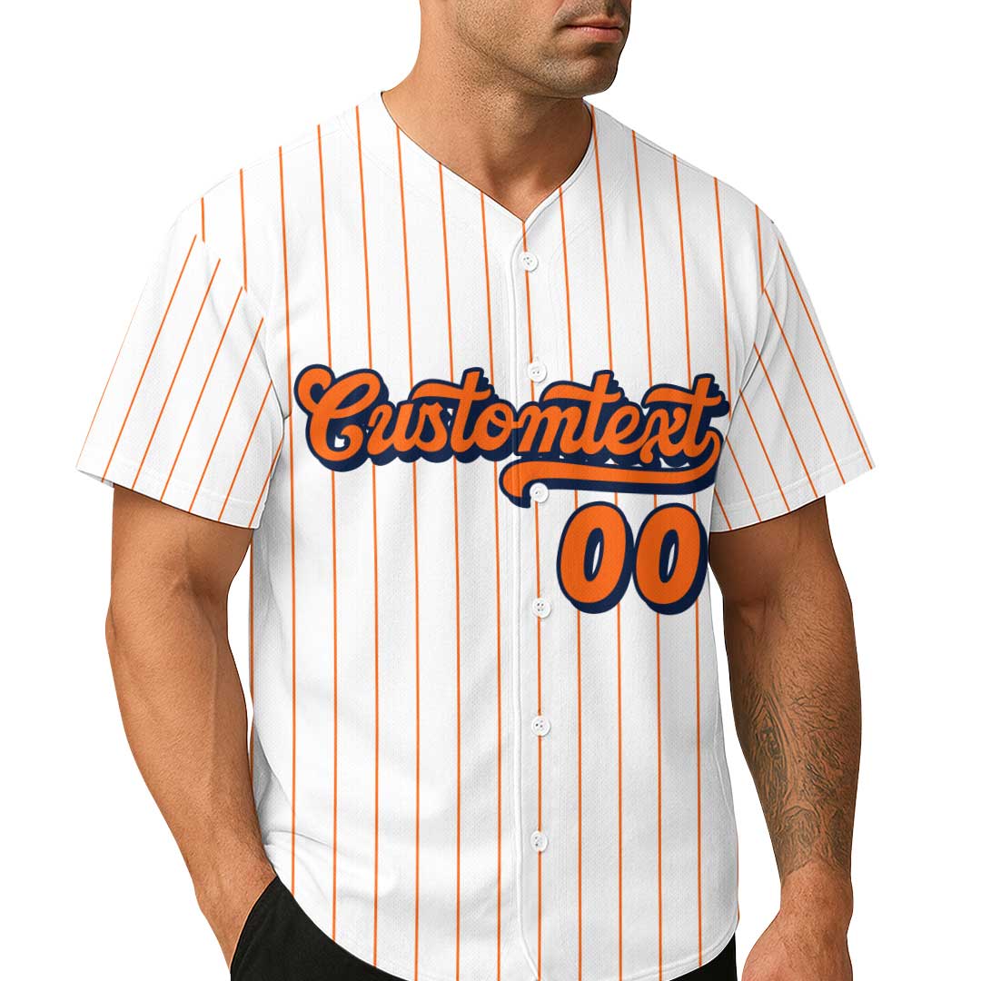Future All Star - Custom Groovy White Baseball Jersey