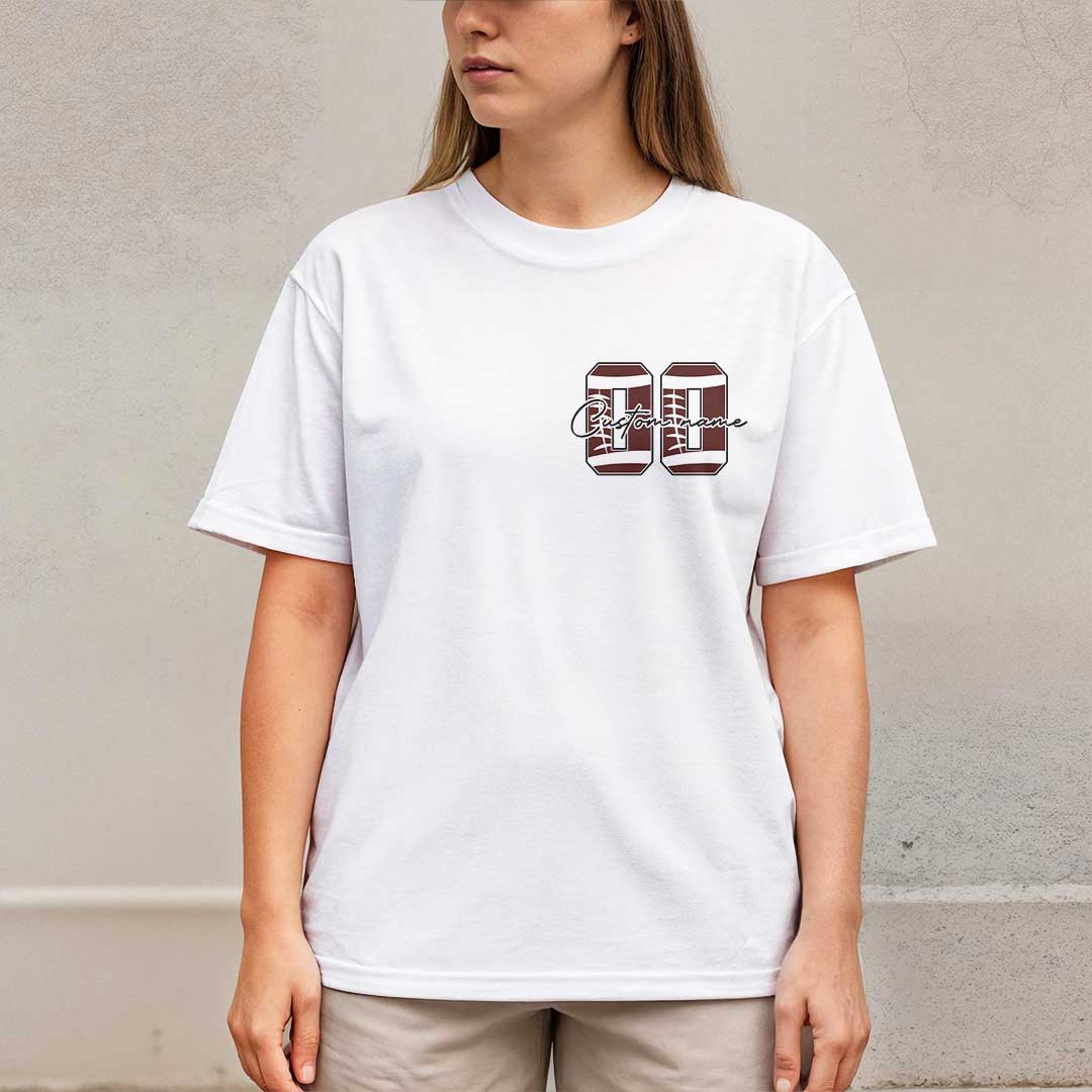 That's My Son Out There - Football Shirt with Custom Photo