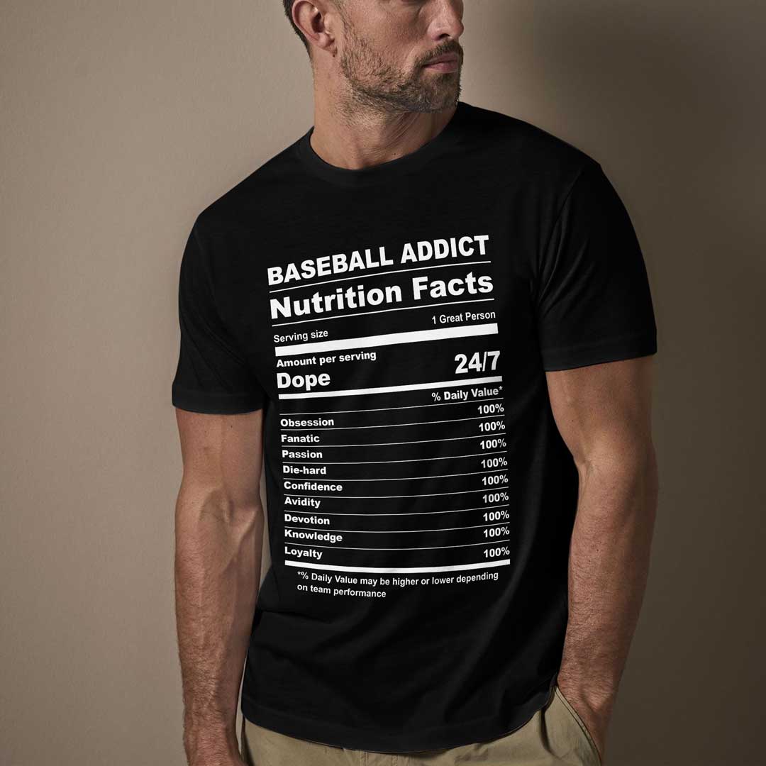 Baseball Lover Facts Baseball T-Shirt