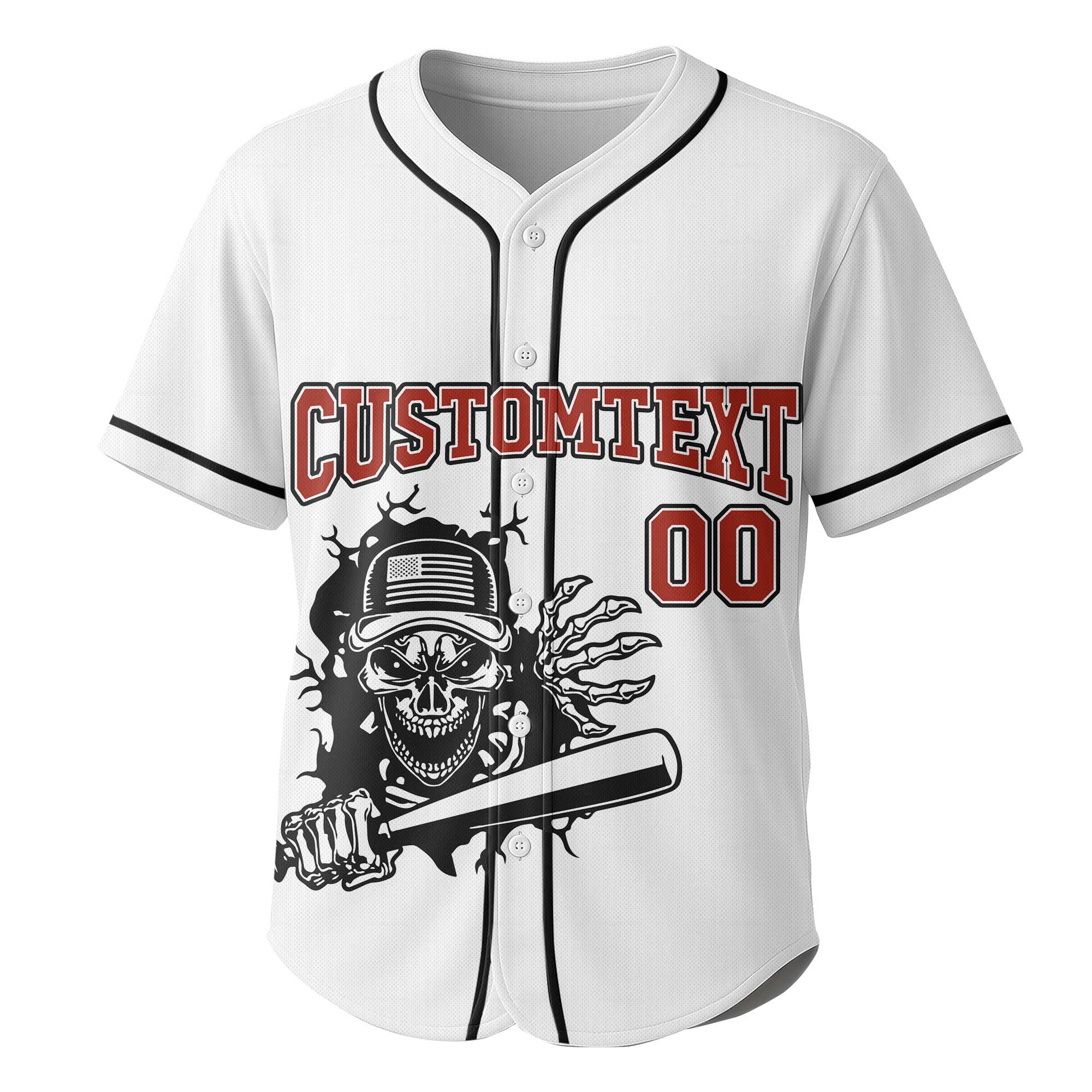 Haters Gonna Hate Players Gonna Play - Custom White Baseball Jersey