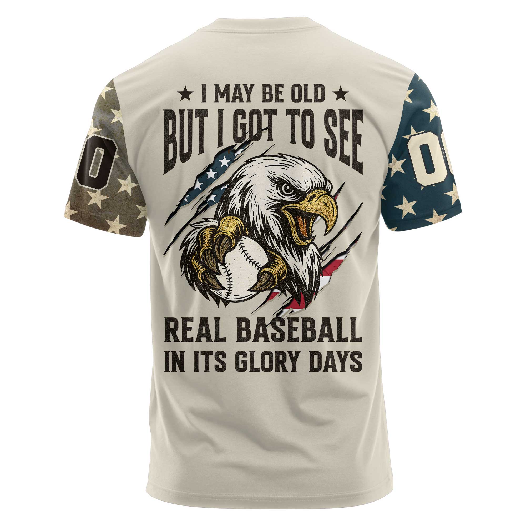 We The People - Partiotic shirts - Independence Day shirt, 4th of July Shirts - Custom Text, Custom Number - Baseball Shirts For Baseball Lovers - All Over Print