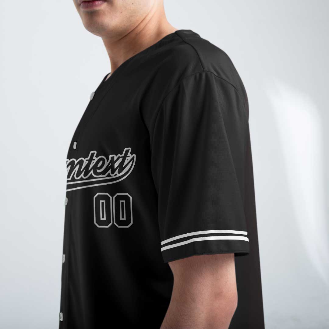 Assuming I Was Like Most Old Man Was Your First Mistake - Custom Black Baseball Jersey