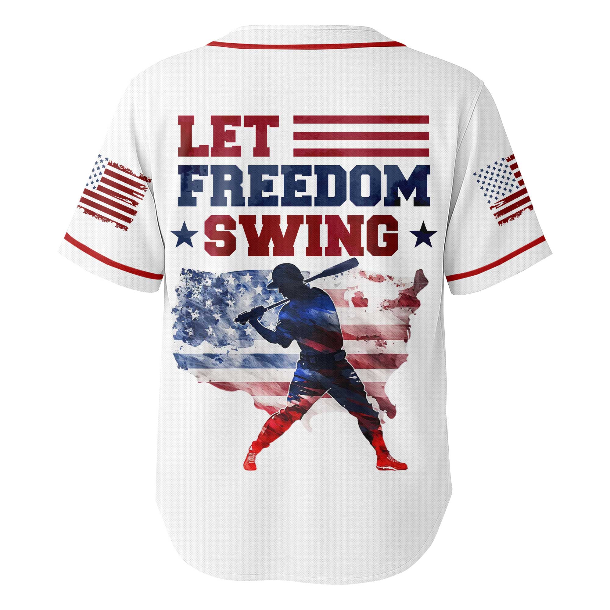 Let Freedom Swing Celebration Independence Day Jersey