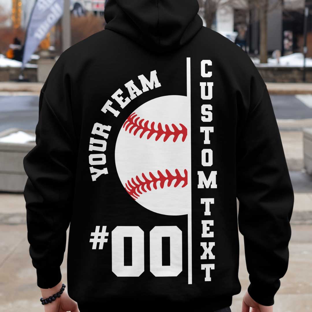 Baseball New York State Series - Custom White Baseball Hoodie