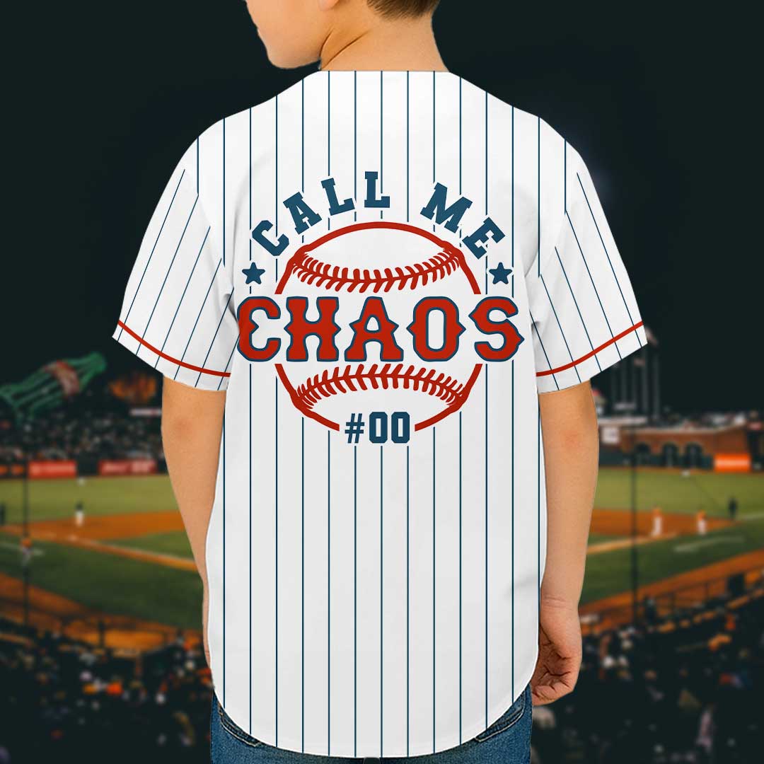 Coach and Chaos Duo - Custom Family Matching Baseball Jersey