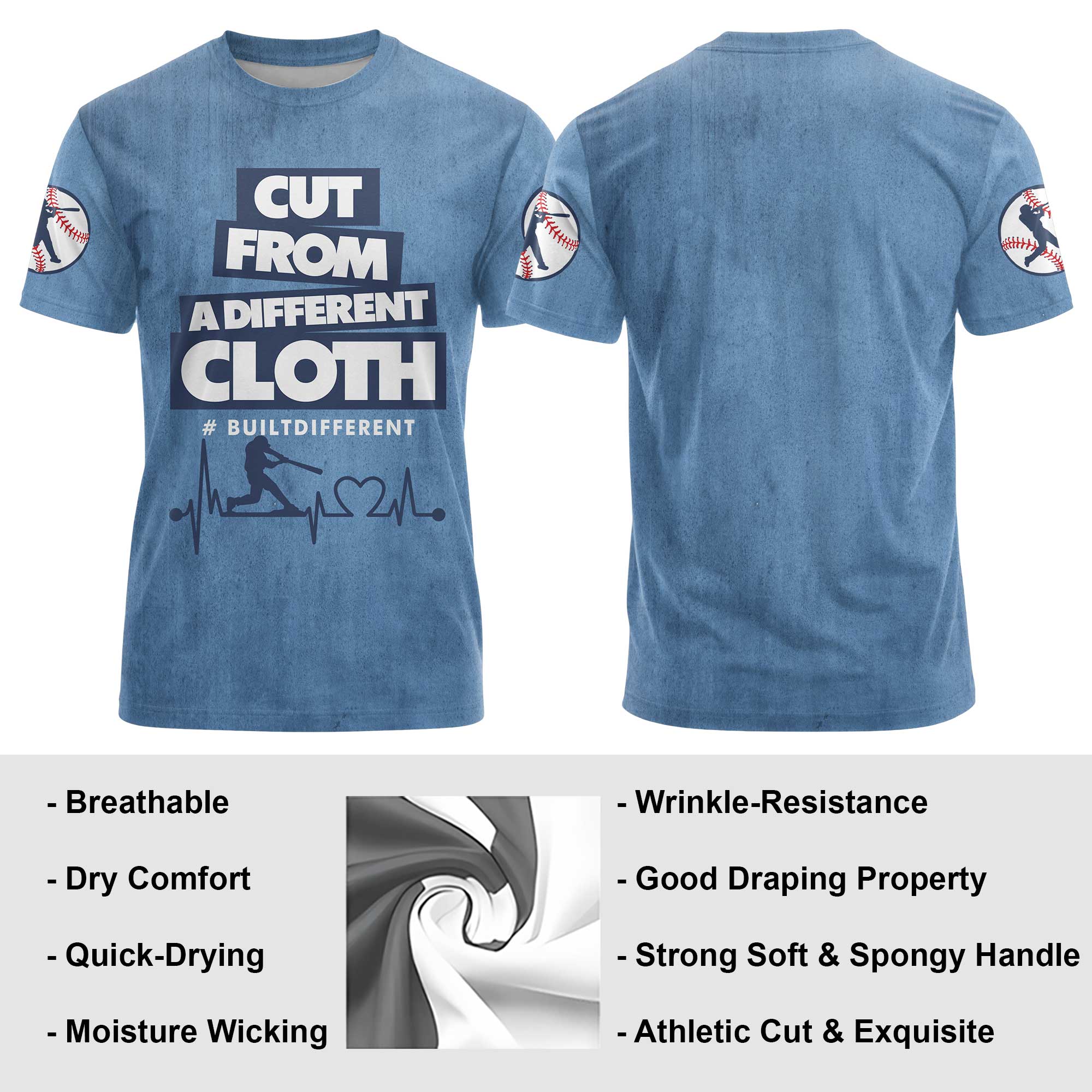 Cut From A Different Cloth All Over Print T-Shirt