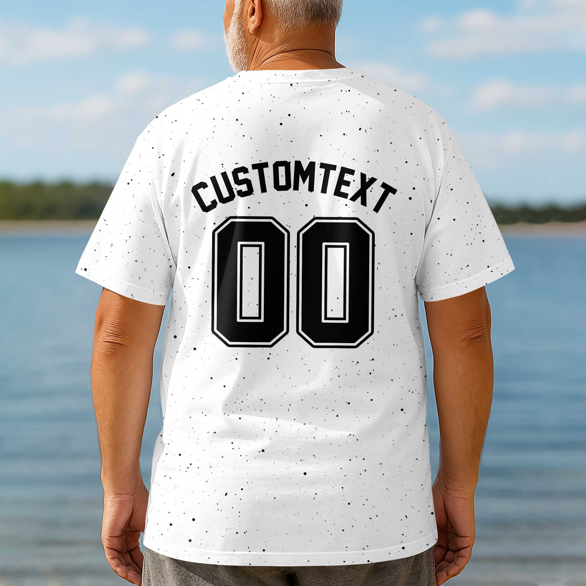 Custom Born To Play Baseball - Custom Text Custom Number Baseball Shirts