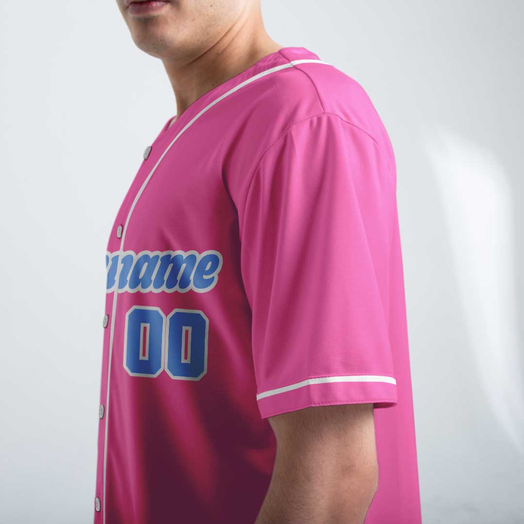 Custom Baseball Jersey With 2 Split Colors