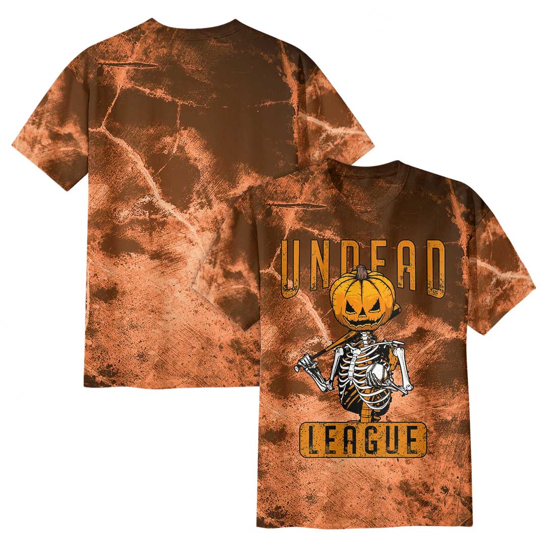 Undead League All Over Print Halloween T-Shirt