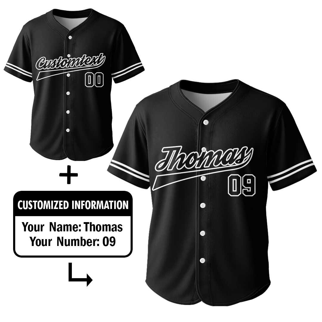 Assuming I Was Like Most Old Man Was Your First Mistake - Custom Black Baseball Jersey