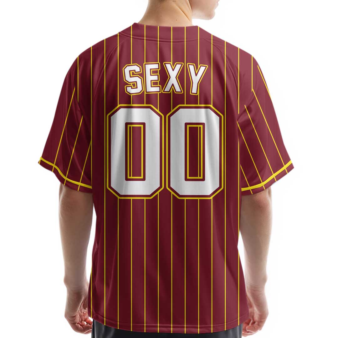 Sexy And Sexier Duo - Custom Couple Baseball Jersey