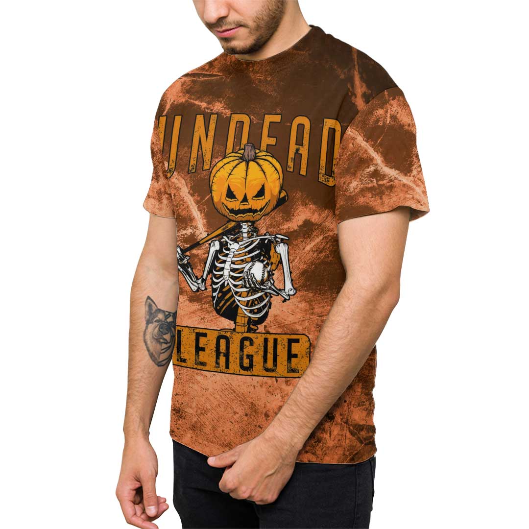Undead League All Over Print Halloween T-Shirt