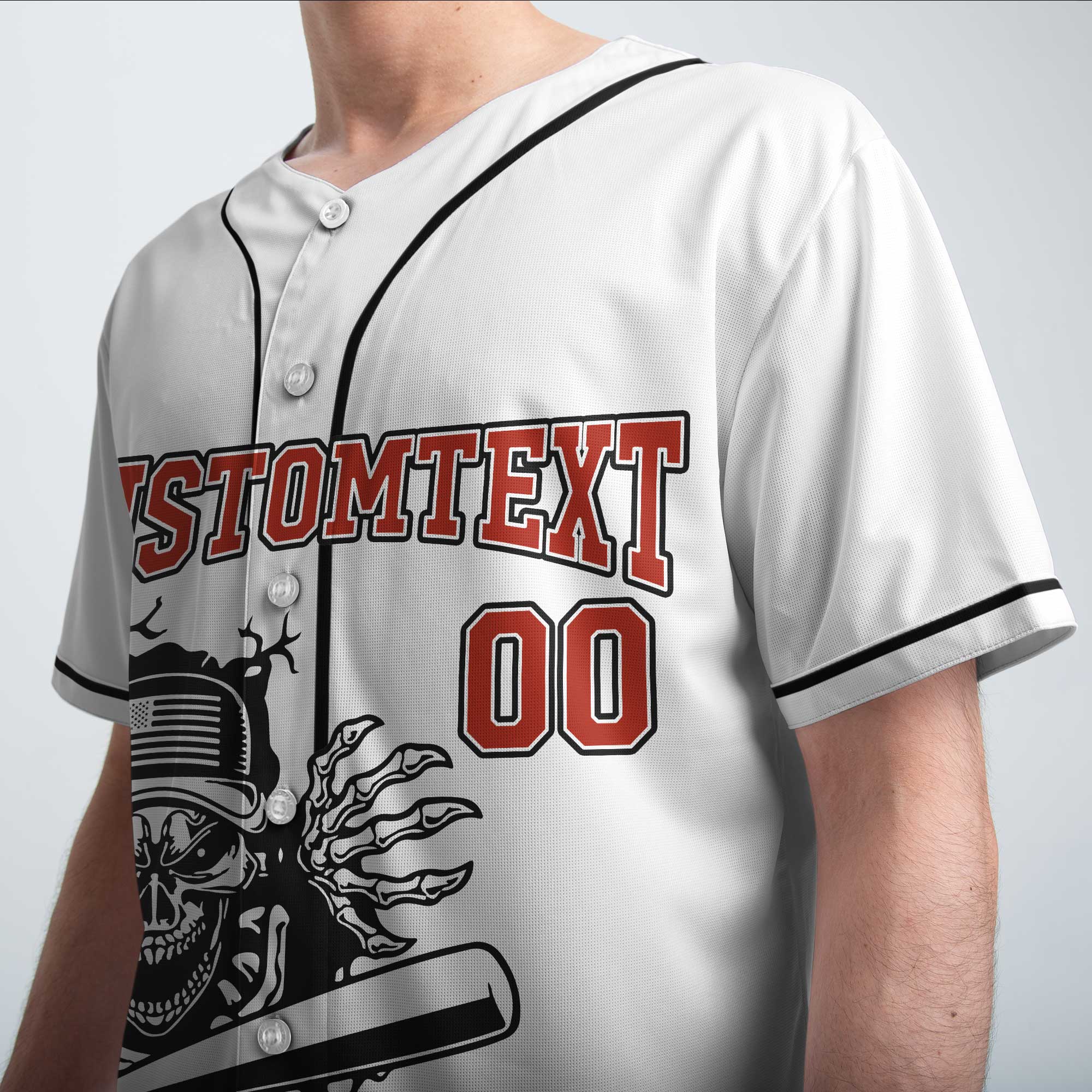Haters Gonna Hate Players Gonna Play - Custom White Baseball Jersey
