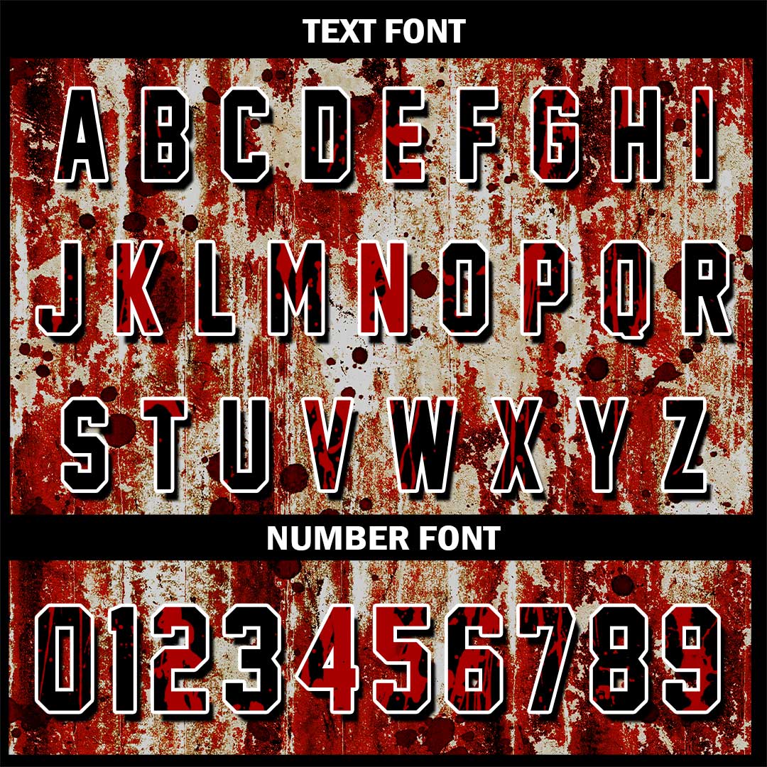 Custom Halloween Costume Murderer Cosplay Baseball Jersey