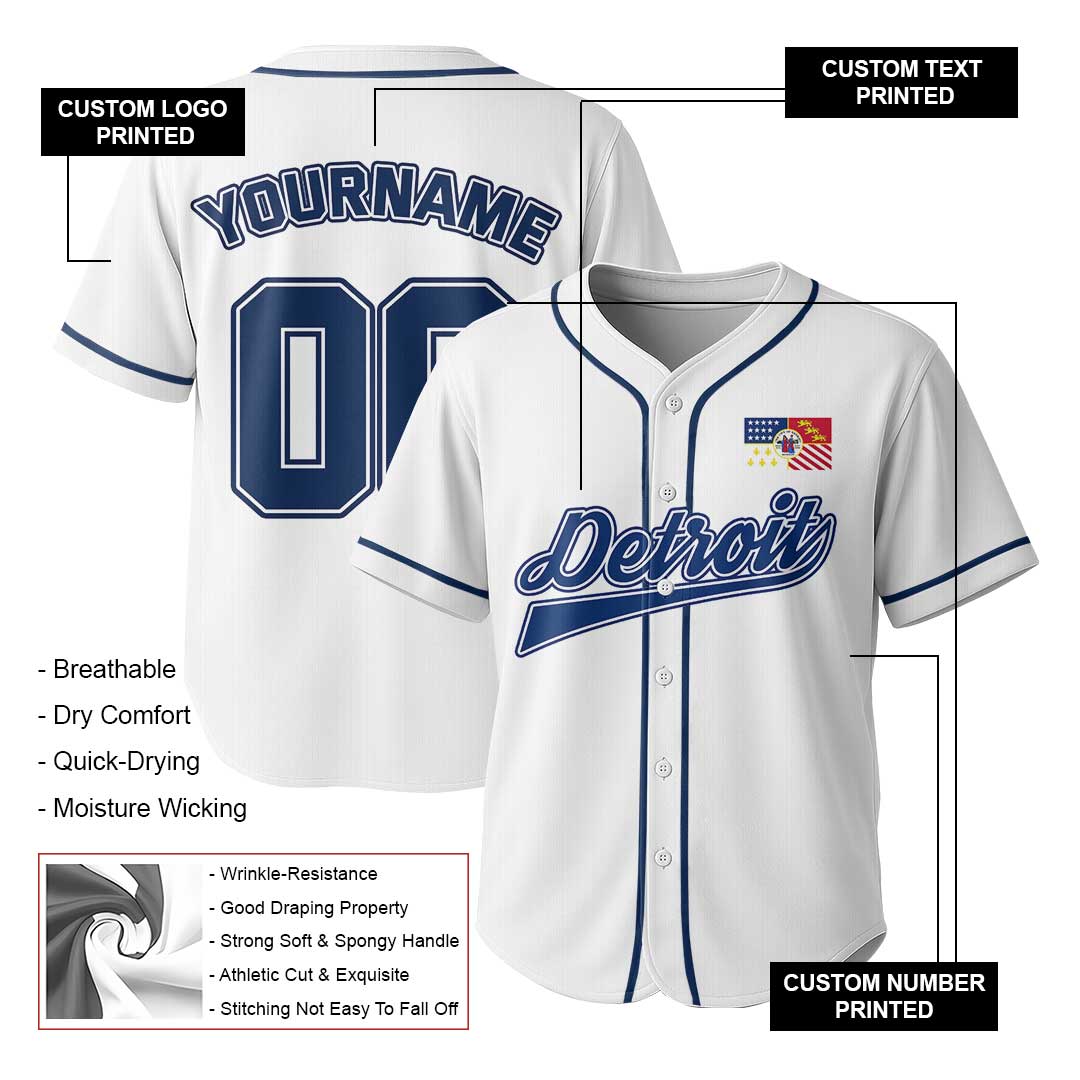 Custom Baseball Jersey - Baseball City Series