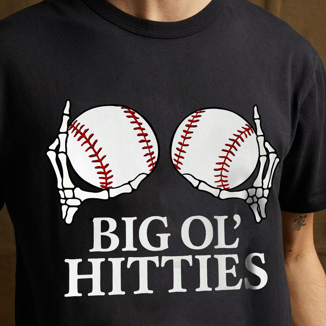 BIG OL' HITTIES Baseball T-Shirt