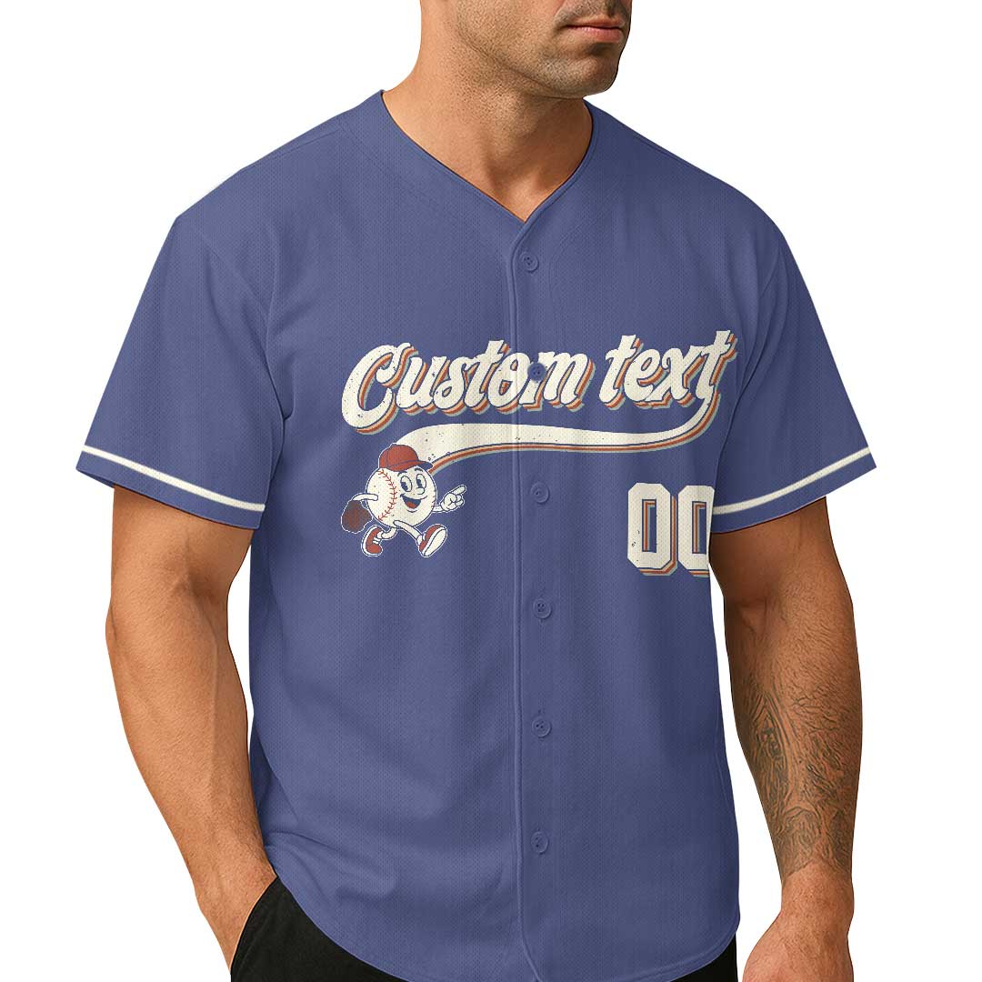 Grippin Seams Chasin Dreams - Custom Vintage Navy Baseball Jersey