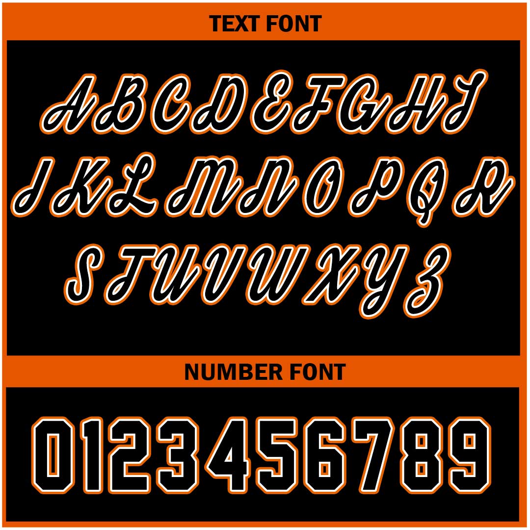 I Teach Kids To Hit And Steal - Custom Black Orange Stripe Halloween Baseball Jersey