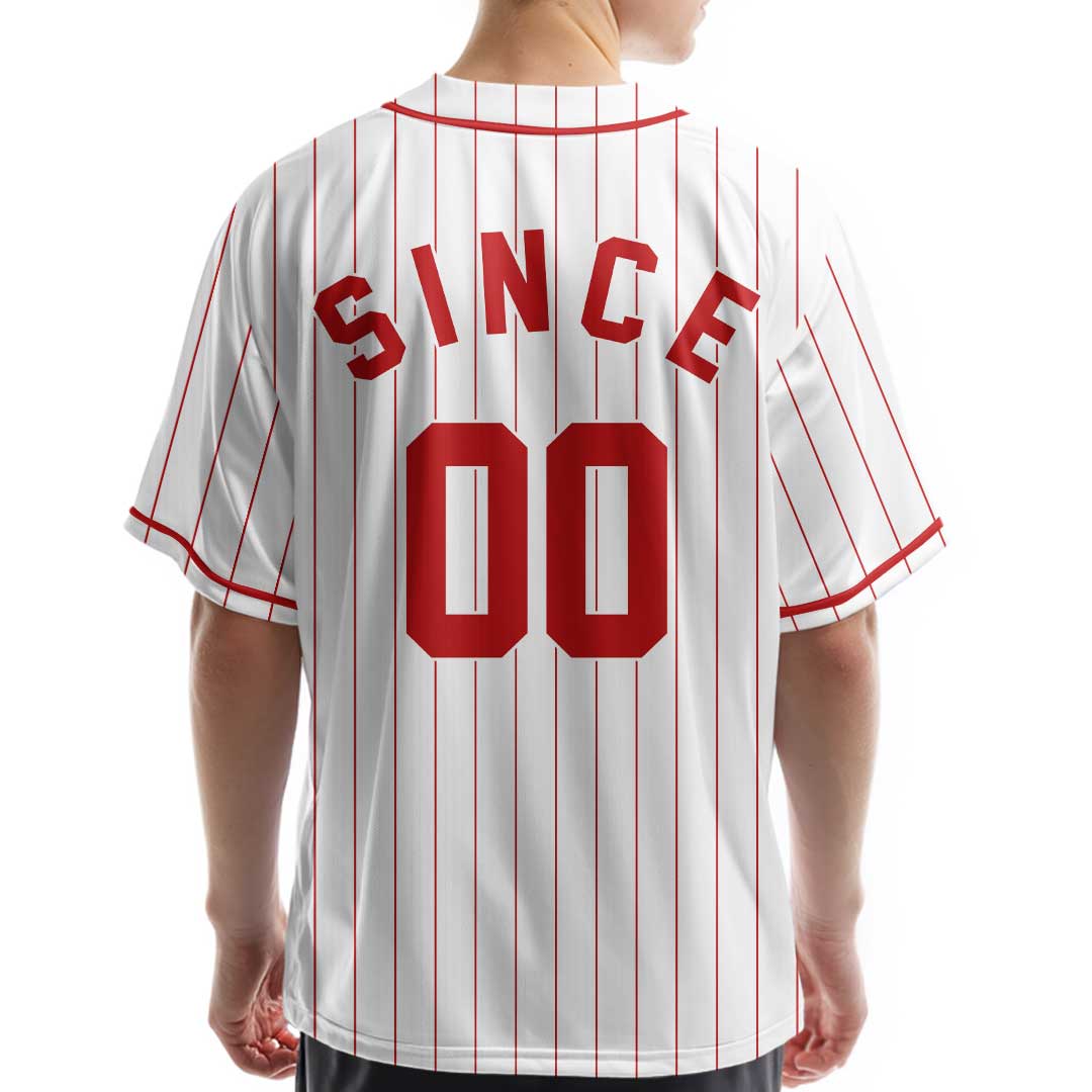 Together Since - Custom Couple Baseball Jersey