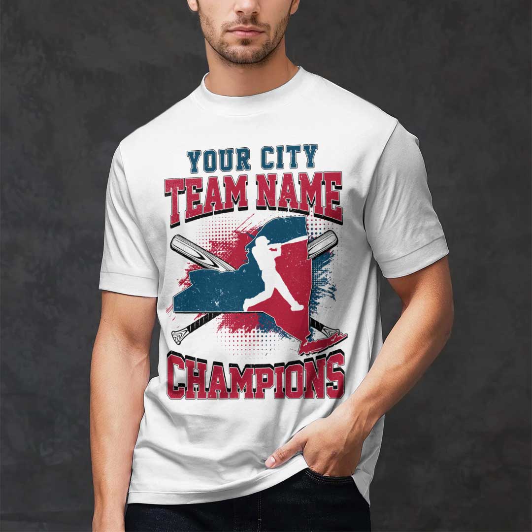 New York Baseball Team Champions Baseball T-Shirt