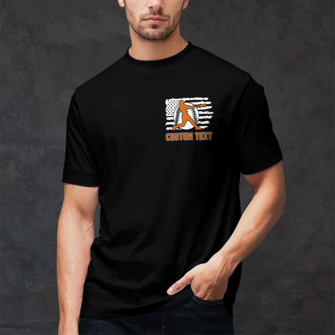 Before I Was A Grandpa I Was A Baseball Player Black Baseball T-Shirt