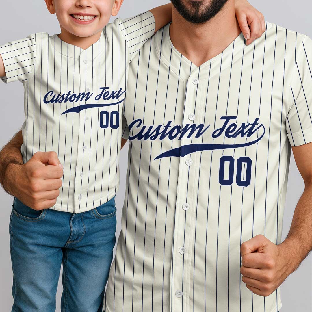 My Favorite Player Calls Me - Custom Family Matching Baseball Jersey