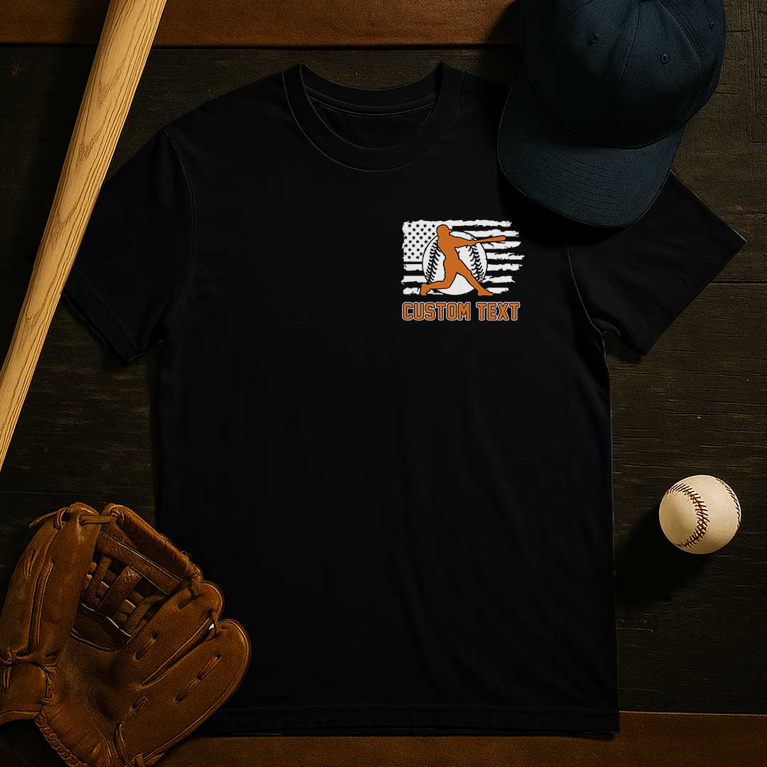 Before I Was A Grandpa I Was A Baseball Player Black Baseball T-Shirt